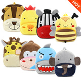 Baby Plush Backpack Animal School Bags Cartoon Cute Plushback Children Bag Kindergarten Schoolbag  Kids Backpack