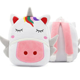 Baby Plush Backpack Animal School Bags Cartoon Cute Plushback Children Bag Kindergarten Schoolbag  Kids Backpack