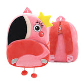 Baby Plush Backpack Animal School Bags Cartoon Cute Plushback Children Bag Kindergarten Schoolbag  Kids Backpack