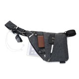 Ruil 2018 compact shoulder bags men personal Close-fitting messenger bag waterproof Nylon versatile travel casual shoulder bags
