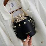 Luxurious Handbags Bags for Women 2019 High Quality Leather Woman Bucket Bag Ladies Crossbody Bags High Capacity Shoulder Bag