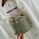 Luxurious Handbags Bags for Women 2019 High Quality Leather Woman Bucket Bag Ladies Crossbody Bags High Capacity Shoulder Bag