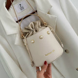 Luxurious Handbags Bags for Women 2019 High Quality Leather Woman Bucket Bag Ladies Crossbody Bags High Capacity Shoulder Bag