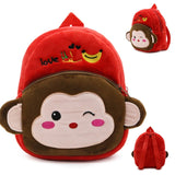 Animal Plush Backpack Baby Toy Minnie School Bag Kids Outdoor Travel Pack Student Kindergarten soft hello kitty backpack