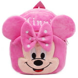 Animal Plush Backpack Baby Toy Minnie School Bag Kids Outdoor Travel Pack Student Kindergarten soft hello kitty backpack