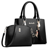 2pcs/set Women Handbags Fashion Casual Totes Luxury Handbags Designer Shoulder Bags New Bags for Women 2019 Composite Bag Bolsos