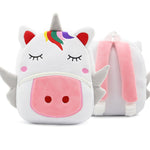 Baby Plush Backpack Animal School Bags Cartoon Cute Plushback Children Bag Kindergarten Schoolbag  Kids Backpack