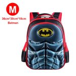 Superman Batman Spiderman Captain America Children School bag For Boy Girl Kindergarten Primary Kids Student Backpacks