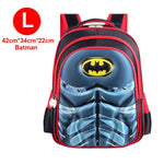 Superman Batman Spiderman Captain America Children School bag For Boy Girl Kindergarten Primary Kids Student Backpacks