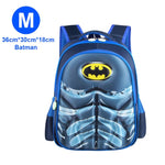 Superman Batman Spiderman Captain America Children School bag For Boy Girl Kindergarten Primary Kids Student Backpacks