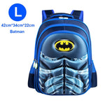 Superman Batman Spiderman Captain America Children School bag For Boy Girl Kindergarten Primary Kids Student Backpacks