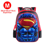 Superman Batman Spiderman Captain America Children School bag For Boy Girl Kindergarten Primary Kids Student Backpacks