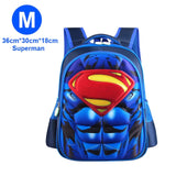 Superman Batman Spiderman Captain America Children School bag For Boy Girl Kindergarten Primary Kids Student Backpacks