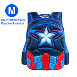 Superman Batman Spiderman Captain America Children School bag For Boy Girl Kindergarten Primary Kids Student Backpacks
