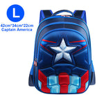 Superman Batman Spiderman Captain America Children School bag For Boy Girl Kindergarten Primary Kids Student Backpacks