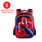 Superman Batman Spiderman Captain America Children School bag For Boy Girl Kindergarten Primary Kids Student Backpacks