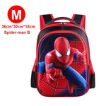 Superman Batman Spiderman Captain America Children School bag For Boy Girl Kindergarten Primary Kids Student Backpacks