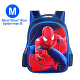 Superman Batman Spiderman Captain America Children School bag For Boy Girl Kindergarten Primary Kids Student Backpacks