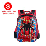 Superman Batman Spiderman Captain America Children School bag For Boy Girl Kindergarten Primary Kids Student Backpacks