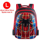 Superman Batman Spiderman Captain America Children School bag For Boy Girl Kindergarten Primary Kids Student Backpacks