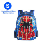 Superman Batman Spiderman Captain America Children School bag For Boy Girl Kindergarten Primary Kids Student Backpacks