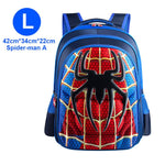 Superman Batman Spiderman Captain America Children School bag For Boy Girl Kindergarten Primary Kids Student Backpacks
