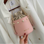 Luxurious Handbags Bags for Women 2019 High Quality Leather Woman Bucket Bag Ladies Crossbody Bags High Capacity Shoulder Bag