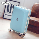 LeTrend Cute Women Rolling Luggage Sets Spinner Password Suitcase Wheels 20 inch Korean Carry on Trolley Travel Bag Trunk