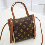 for Women 2019 Fashion  New Crossbody Bags classic pattern messenger bag Women Bag  PU Leather Handbags Shoulder Bag