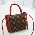 for Women 2019 Fashion  New Crossbody Bags classic pattern messenger bag Women Bag  PU Leather Handbags Shoulder Bag