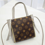 for Women 2019 Fashion  New Crossbody Bags classic pattern messenger bag Women Bag  PU Leather Handbags Shoulder Bag