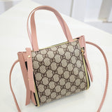 for Women 2019 Fashion  New Crossbody Bags classic pattern messenger bag Women Bag  PU Leather Handbags Shoulder Bag