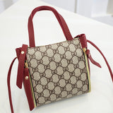 for Women 2019 Fashion  New Crossbody Bags classic pattern messenger bag Women Bag  PU Leather Handbags Shoulder Bag