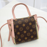 for Women 2019 Fashion  New Crossbody Bags classic pattern messenger bag Women Bag  PU Leather Handbags Shoulder Bag