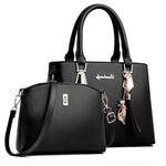 2pcs/set Women Handbags Fashion Casual Totes Luxury Handbags Designer Shoulder Bags New Bags for Women 2019 Composite Bag Bolsos