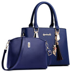 2pcs/set Women Handbags Fashion Casual Totes Luxury Handbags Designer Shoulder Bags New Bags for Women 2019 Composite Bag Bolsos