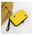 New personality Mini luggage suitcase fashion Designer hard shell small square box bag Shoulder bag women Purses And Handbags