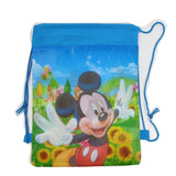 Christmas Gift Bag Cartoon Mickey Spideman School Backpack for Boy,Girl Unicorn Drawstring Bag Student book bag Kids School Bag