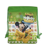 Christmas Gift Bag Cartoon Mickey Spideman School Backpack for Boy,Girl Unicorn Drawstring Bag Student book bag Kids School Bag