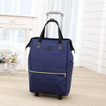 Large Capacity Oxford Cloth Waterproof Maletas De Viaje Con Ruedas Envio Suitcases Luggage Set Rolling Travel Bag Fixed Casters