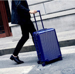Super fashion NEW spinner aluminum frame hardside travel suitcase on wheel 26" travel bags trolley luggage bag 20" 24"