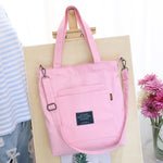 Mara's Dream Women Simple Big Capacity Canvas Bag Vintage Zipper Flap Bag Ladies Shoulder Messenger Crossbody Bags  Bolsos