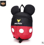 Cute Cartoon Minnie Mickey Children Backpacks Kids kindergarten Anti-lost Backpack Baby School Bags Satchel for Boys and Girls