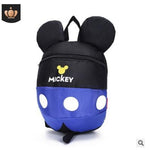 Cute Cartoon Minnie Mickey Children Backpacks Kids kindergarten Anti-lost Backpack Baby School Bags Satchel for Boys and Girls