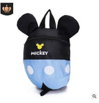 Cute Cartoon Minnie Mickey Children Backpacks Kids kindergarten Anti-lost Backpack Baby School Bags Satchel for Boys and Girls