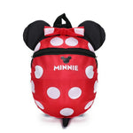 Cute Cartoon Minnie Mickey Children Backpacks Kids kindergarten Anti-lost Backpack Baby School Bags Satchel for Boys and Girls
